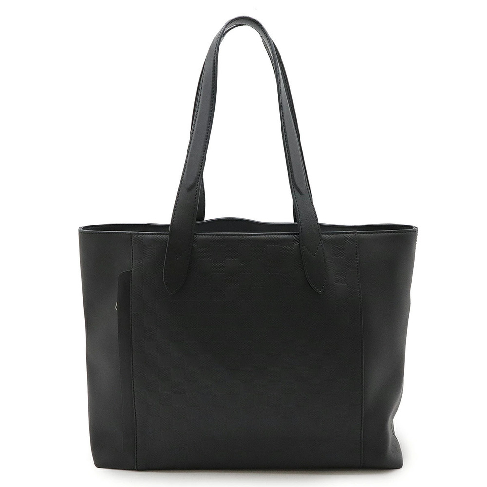 LOUIS VUITTON Damier Infini Cabas Voyage Tote Bag Shoulder Leather Onyx Black